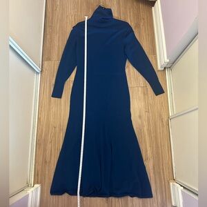 COS Dark Blue Long Sleeve Dress